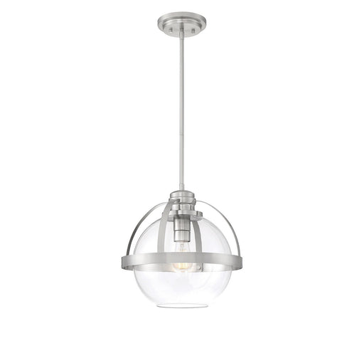 Savoy House 7-7201-1-SN One Light Pendant, Satin Nickel