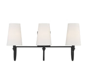 Savoy House 8-2542-3-89 Three Light Bath Bar, Matte Black