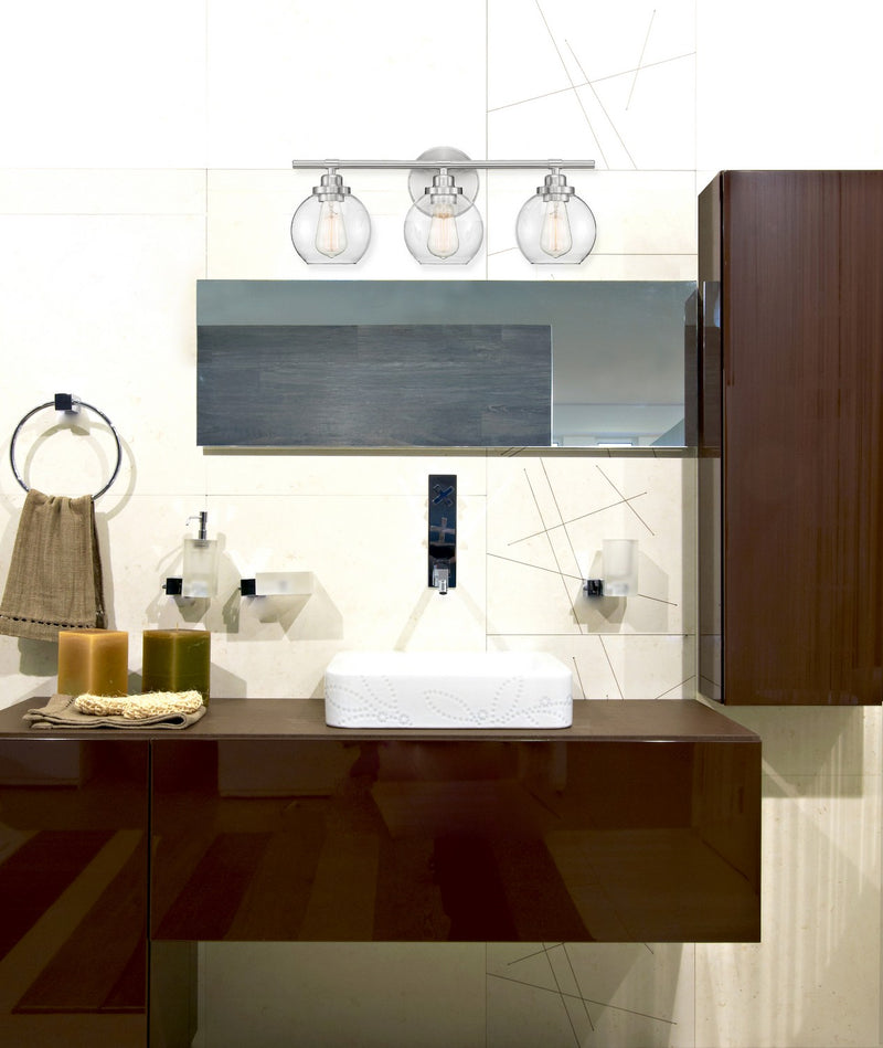 Savoy House 8-4050-3-SN Three Light Bath Bar, Satin Nickel (6)