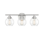Savoy House 8-4050-3-SN Three Light Bath Bar, Satin Nickel