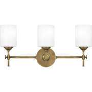 Quoizel ARI8622WS Aria Three Light Bath, Weathered Brass Main Image.jpg
