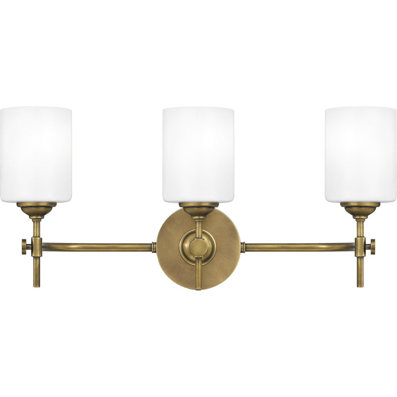 Quoizel ARI8622WS Aria Three Light Bath, Weathered Brass Main Image.jpg