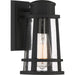 Quoizel DNM8406EK Dunham One Light Outdoor Lantern, Earth Black Main Image.jpg