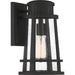 Quoizel DNM8408EK Dunham One Light Outdoor Lantern, Earth Black Main Image.jpg