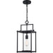 Quoizel GRE1909MBK Garrett One Light Outdoor Lantern, Matte Black Main Image.jpg