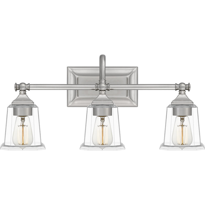 Quoizel NLC8603BN Nicholas Three Light Bath, Brushed Nickel Main Image.jpg