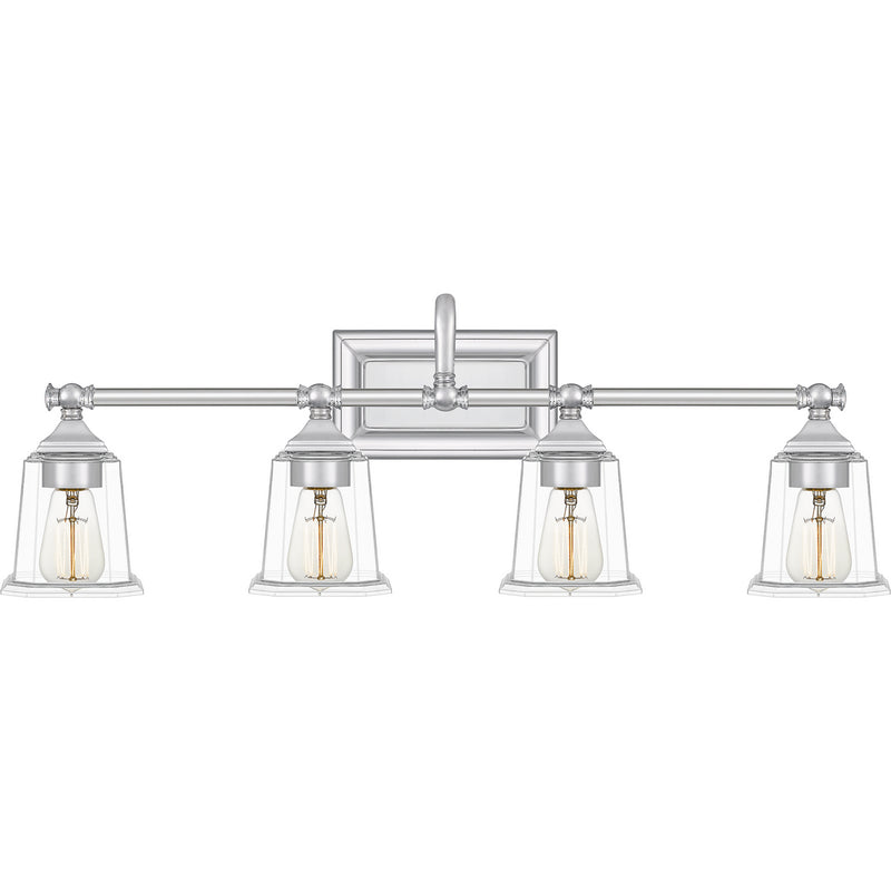 Quoizel NLC8604C Nicholas Four Light Bath, Polished Chrome Main Image.jpg