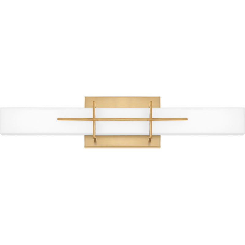 Quoizel PCGI8523AB Gemini LED Bath Fixture, Aged Brass Main Image.jpg