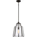 Quoizel QF5228RK Haverford One Light Pendant, Rustic Black Main Image.jpg