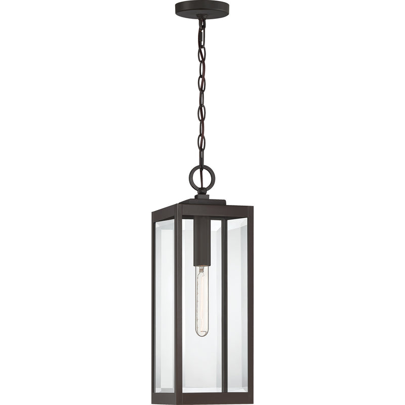Quoizel WVR1907WT Westover One Light Outdoor Lantern, Western Bronze Main Image.jpg
