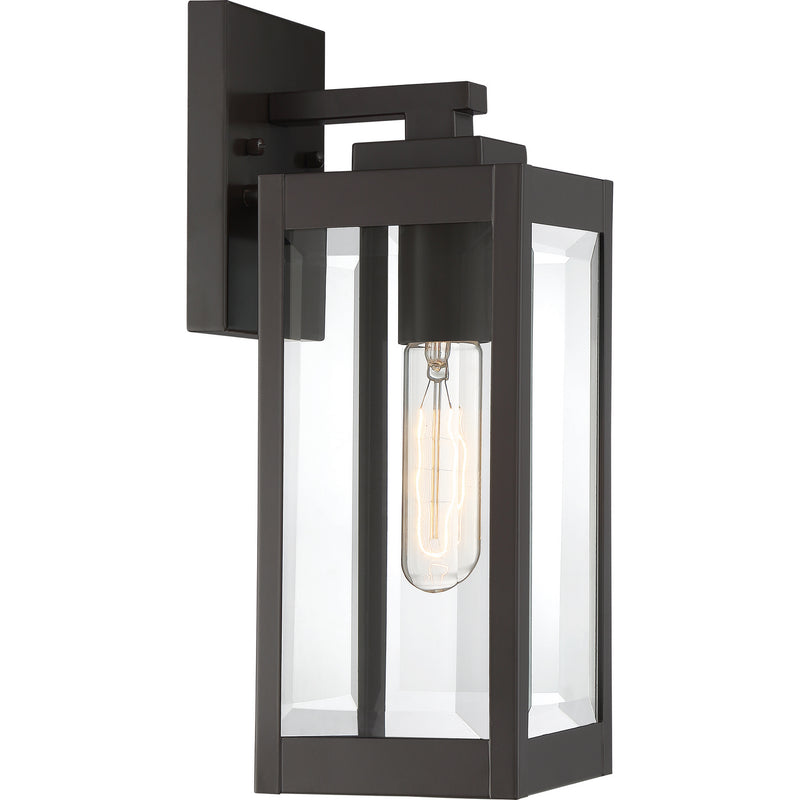 Quoizel WVR8405WT Westover One Light Outdoor Lantern, Western Bronze Main Image.jpg