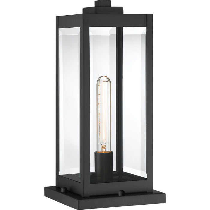 Quoizel WVR9106EK Westover One Light Outdoor Lantern, Earth Black Main Image.jpg