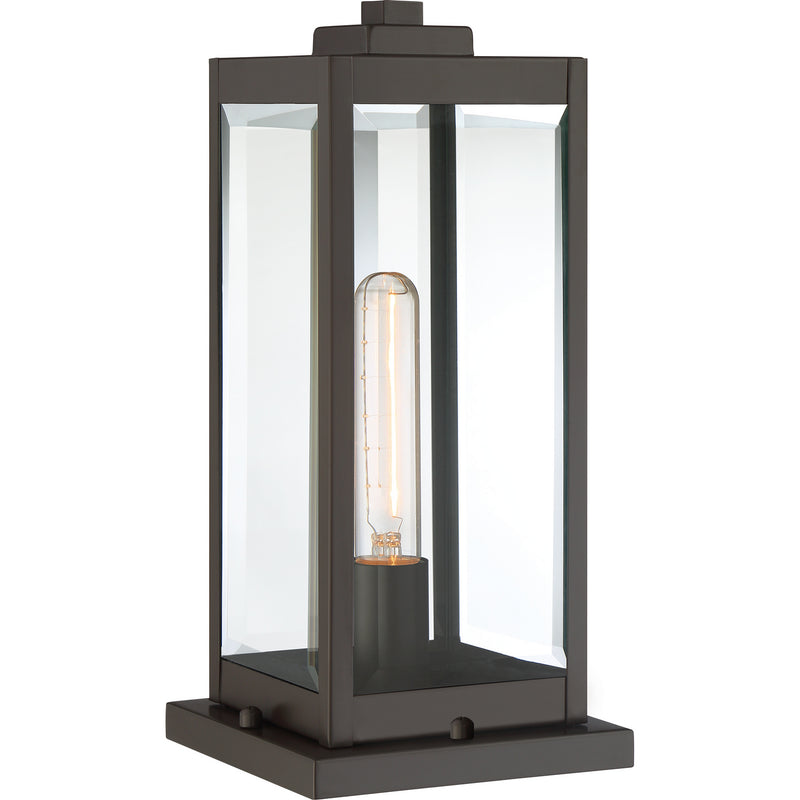 Quoizel WVR9106WT Westover One Light Outdoor Lantern, Western Bronze Main Image.jpg