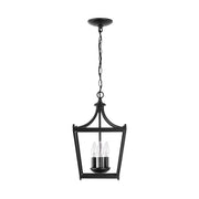 Capital Lighting 4036MB Stanton Three Light Foyer Pendant, Matte Black Main Image.jpg