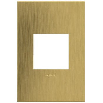 adorne® AWC1G2BSB4 Brushed Satin Brass One-Gang Screwless Wall Plate Main Image.jpg