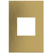 Legrand AWC1G2BSB4 Adorne Wall Plate, Brass Main Image