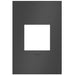 Legrand AWC1G2SBL4 Adorne Wall Plate, Black Main Image