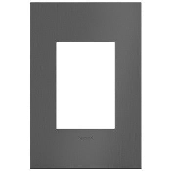 Legrand AWC1G3BBN4 Adorne Wall Plate, Black Main Image