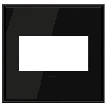 adorne® AWC2GBLN4 Black Nickel Two-Gang Screwless Wall Plate Main Image.jpg