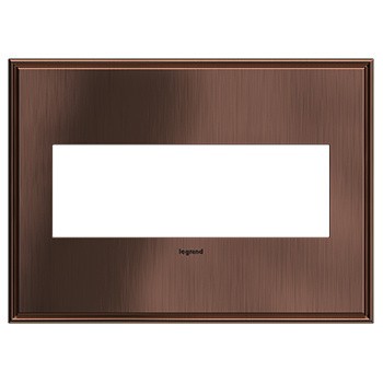 Legrand AWC3GMAC4 Adorne Wall Plate, Copper Main Image