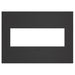 Legrand AWC3GSBL4 Adorne Wall Plate, Black Main Image