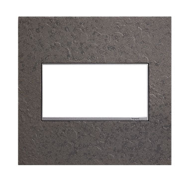 Legrand AWM2GHFFE1 Adorne 2-Gang Wall Plate, Natural Iron Main Image