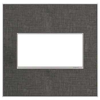 adorne® AWM2GSL4 Slate Linen Two-Gang Screwless Wall Plate Main Image.jpg