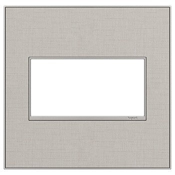 Legrand AWM2GTL4 Adorne Gang Wall Plate, Linen Main Image