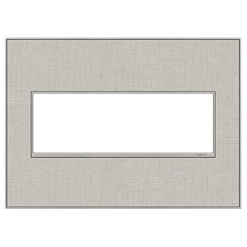 adorne® AWM3GTL4 True Linen Three-Gang Screwless Wall Plate Main Image.jpg