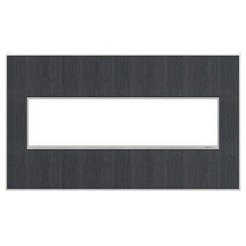 adorne® AWM4GRG4 Rustic Grey Four-Gang Screwless Wall Plate Main Image.jpg