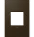 adorne® AWP1G2BR6 Bronze One-Gang Screwless Wall Plate with Microban® Main Image.jpg