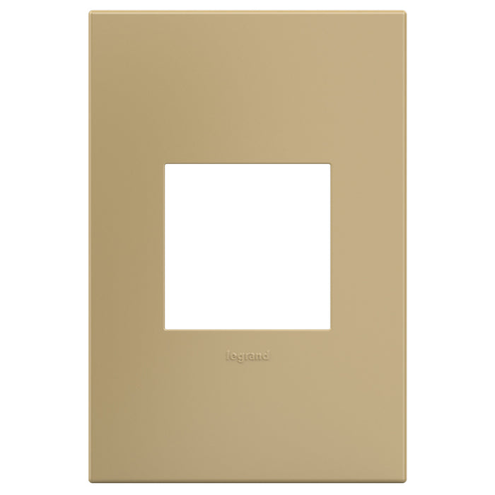 Legrand AWP1G2GS4 Adorne Gang Wall Plate, Golden Sands Main Image