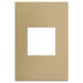 Legrand AWP1G2GS4 Adorne Gang Wall Plate, Golden Sands Main Image