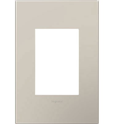 adorne® AWP1G3GG4 Greige One-Gang-Plus Screwless Wall Plate Main Image.jpg