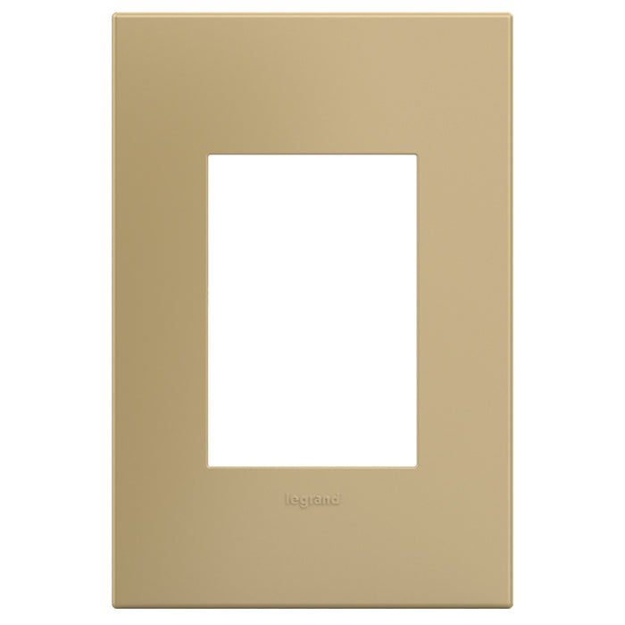 Legrand AWP1G3GS4 Adorne Gang Wall Plate, Golden Sands Main Image