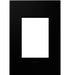 Legrand AWP1G3NK4 Adorne Gang Wall Plate, Black Main Image