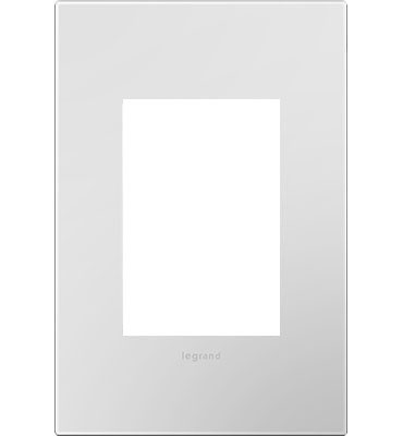 Legrand AWP1G3PW4 Adorne Gang Wall Plate, White Main Image