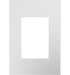 adorne® AWP1G3PW4 Matte White One-Gang-Plus Screwless Wall Plate with Microban® Main Image.jpg