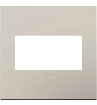 adorne® AWP2GGG4 Greige Two-Gang Screwless Wall Plate Main Image.jpg