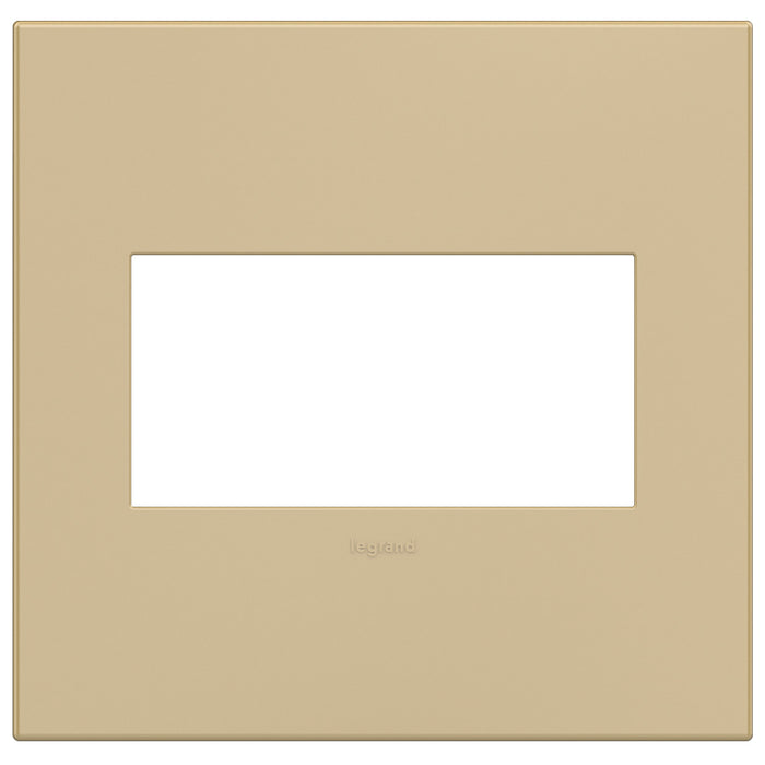 Legrand AWP2GGS4 Adorne Gang Wall Plate, Golden Sands Main Image