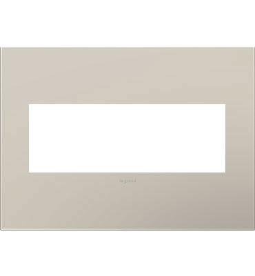 Legrand AWP3GGG4 Adorne Gang Wall Plate, Greige Main Image