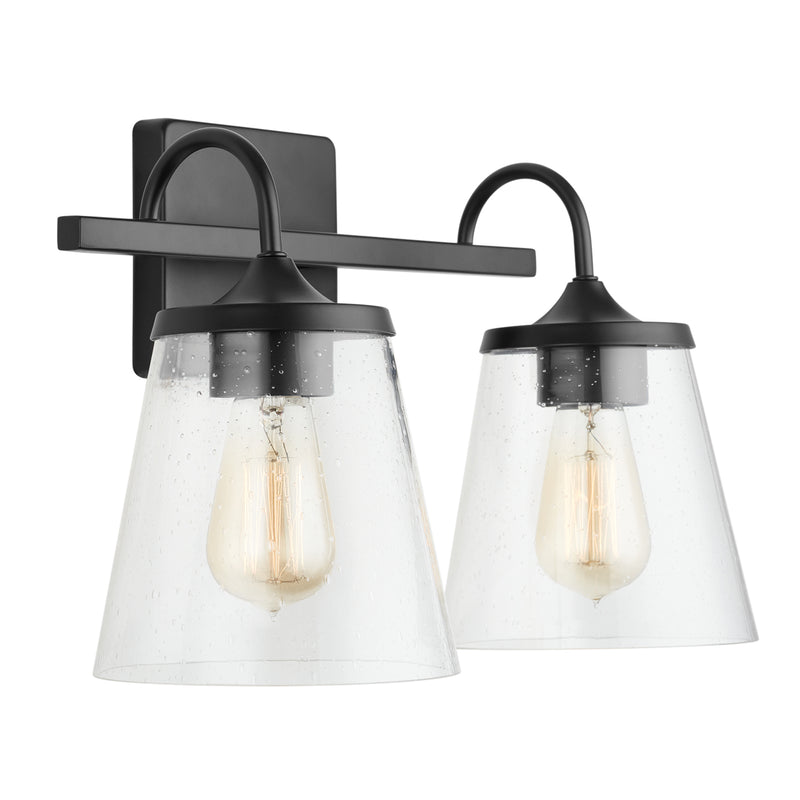 Capital Lighting 139122MB-496 Jayne Two Light Vanity, Matte Black Main Image.jpg