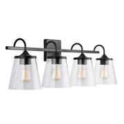 Capital Lighting 139142MB-496 Jayne Four Light Vanity, Matte Black Main Image.jpg
