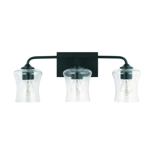 Capital Lighting 139231MB-499 Reeves Three Light Vanity, Matte Black Main Image.jpg