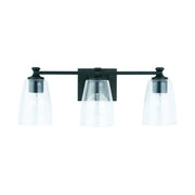 Capital Lighting 140931MB-506 Myles Three Light Vanity, Matte Black Main Image.jpg