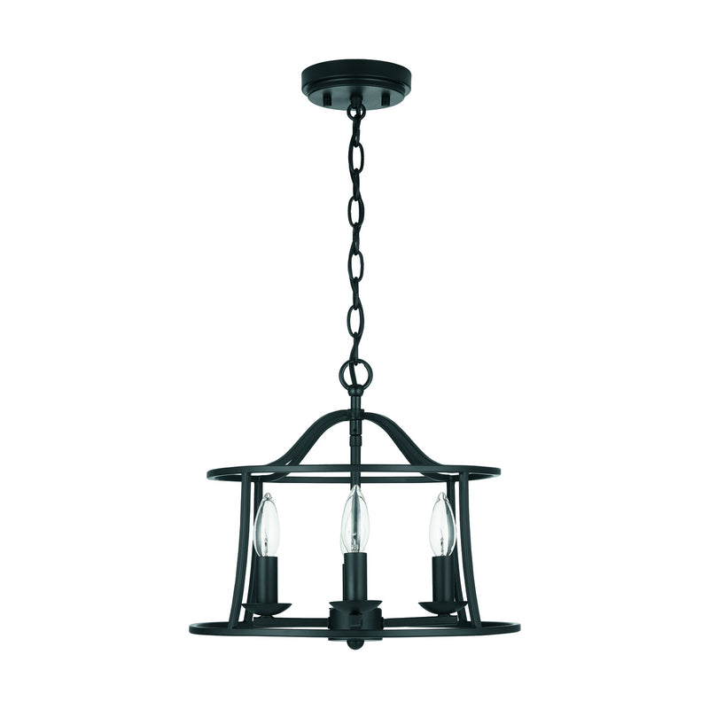 Capital Lighting 239541MB Cameron Four Light Flush and Semi-Flush, Matte Black Main Image.jpg