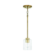 Capital Lighting 328511AD-449 Greyson One Light Pendant, Aged Brass Main Image.jpg