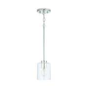 Capital Lighting 328511BN-449 Greyson One Light Pendant, Brushed Nickel Main Image.jpg