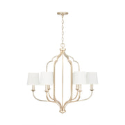 Capital Lighting 438761WG-698 Ophelia Six Light Chandelier, Winter Gold Main Image.jpg