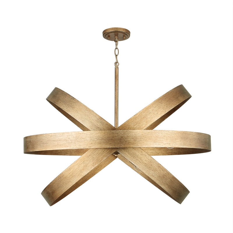 Capital Lighting 439061ML Jude Six Light Chandelier, Mystic Lustre Main Image.jpg